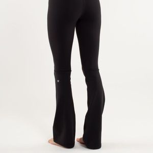 Lululemon Flare Yoga Pants (tall, high-rise)